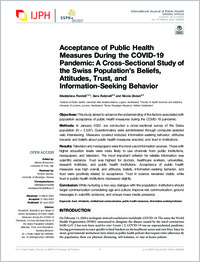Fiordelli_2023_SSPH _Int jour pub health_Acceptance of Public Health